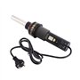 450W Pistolet à Air Chaud Portable Fer à Souder Outil Soudage LCD Numérique Thermostat Réglable avec 4 Buses