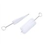 Kit de 3pcs Brosses Nettoyage Entretien pour Cuivres, Outil Nettoyage Embouchure de Trompette Kit Brosse Embouchure Soupape pour
