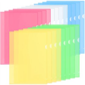 OEEYYT Lot de 20 chemises en plastique A4