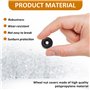 VBGURR Lot de 20 Cache-écrous de Roue de 17 mm avec Outil de démontage Crochet intérieur Hexagonal pour Cache-écrous de Roue VW