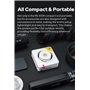 Godox ML100R Lampe LED Vidéo RGB Plein Spectre au Format de Poche avec Réflecteur Interchangeable 15°, 1800-10 000K CCT, 14 Effe