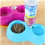Brussels08 Double Bols pour Animaux domestiques - Alimentation Automatique - pour Animaux domestiques - pour Chiot