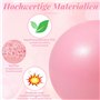 3 Pièces Pilates Ballon de Gymnastique, 25 cm Yoga Ball Anti-Slip Anti-éclatement Fitness Balles Équilibre Sport Balle Yogaball 