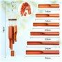 78 cm Carillon A Vent Exterieur