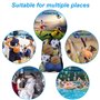 DECARETA 72cm*100cm Sac pour Ballon de Basket Foot Grande Capacité Filet Rangement Ballon avec Bandoulière Sacs et Filets de Bal