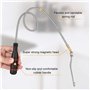 ZYEKIU 2 Pièces Aimant Telescopique, 60CM Aimant Mecanique Flexible, Aimants Puissants avec Poignée Antidérapante, Barre Magneti