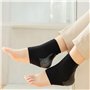 ZYEKIU 4 Pièces Protege Talon, Talonnette Gel Ergonomie, Coussinet Talon Chaussure avec du Silicone, Talonnette Silicone Unisexe