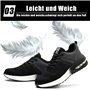 ZSDZSZ Chaussures de Sécurité Hommes Femmes Légère Respirantes Chaussures de Travail Confortable Antidérapante Baskets de Sécuri
