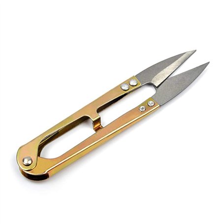 Sunlera Fil de Coupe Ciseaux U Shape Scissor Craft Broderie Couture Tout Cutter Crafting Clipper