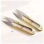Sunlera Fil de Coupe Ciseaux U Shape Scissor Craft Broderie Couture Tout Cutter Crafting Clipper