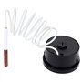 Uokoki Thermomètre à cadran 52 mm Capillaire Indicateur de température avec capteur 1.5m 0-120 degré centigrade pour mesurer l'e