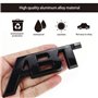 GEFIRE ABT 3D Metal Lineautocollant Voiture Tête Emblème Badge Chrome Autocollant Décoration Emblèmes Auto, 3D Autocollant Métal