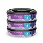 Litter Genie Lot de 3 recharges octogonales Compatible avec la Poubelle LitterLocker et la Poubelle Fashion
