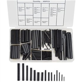 BIGP 450 PCS Assortiment de Goupilles élastiques Acier