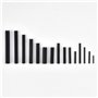 BIGP 450 PCS Assortiment de Goupilles élastiques Acier, Φ 2.0-10 mm Kit D'assortiment D'épingles à Ressort Fendue en Acier Inoxy