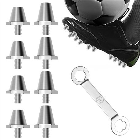 CAREDGO Lot de 16 Crampons de Remplacement pour Chaussure de Football Pointes de Chaussures Remplacement Pointe Athlétisme Point