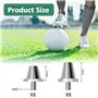 CAREDGO Lot de 16 Crampons de Remplacement pour Chaussure de Football Pointes de Chaussures Remplacement Pointe Athlétisme Point