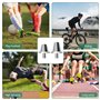 CAREDGO Lot de 16 Crampons de Remplacement pour Chaussure de Football Pointes de Chaussures Remplacement Pointe Athlétisme Point