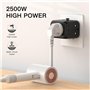 Adaptateurs de Voyage Universelle, Adaptateurs pour l'international avec USB A et 2 USB C PD 20W, 2500W AC avec Double fusible, 