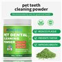 Poudre dentaire pour chiens et chats 300g, Poudre de nettoyage des dents de chien, poudre désodorisante pour mauvaise haleine, p