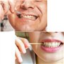 Crochet de sélection à double extrémité en acier inoxydable pour cure-dents d'exploration de dents d'hygiène buccale