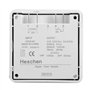 Heschen CN101A Interrupteur SPST avec minuteur programmable et écran numérique LCD 12 V CC 16 A Blanc Avec housse imperméable