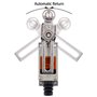 Heschen Interrupteur de fin de course Z-8/108 levier rotatif réglable 5 A 250 VAC SPDT momentané CE classé IP 65 pour CNC Mill P
