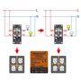 Heschen Interrupteur de fin de course Z-8/108 levier rotatif réglable 5 A 250 VAC SPDT momentané CE classé IP 65 pour CNC Mill P