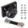 Heschen rectangle Panneau monté courant Mètre testeur Ampèremètre Dh-670 DC 0–100 A 75 MV Shunt Class 2.0 avec