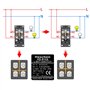 Heschen CNTD Interrupteur de limitation TZ-8104 à levier rotatif 10 A 250 V AC SPDT momentané pour CNC Mill Plasma IP65