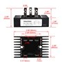 Heschen SQL-100A Pont redresseur triphasé à diode, 5 bornes, 100 A
