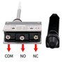 Heschen Interrupteur de fin de course horizontal TZ-7166 Momentray Ressort Stick Actionneur AC 380 V 10 A unipolaire