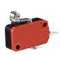 Heschen Lot de 5 micro-interrupteurs V-165S-1C25 SPDT à levier court à rouleau 16 A 250 VAC