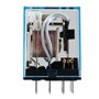 Heschen Gereral MY4NJ Relais de puissance à usage multiple, bobine 220 VAC 3 A, 220 VAC/24 VDC 4PDT Indicateur LED 14 broches te