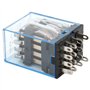 Heschen Relais de puissance à usage général MY4NJ 12 VAC Bobine 3 A 220 VAC/24 VDC 4PDT Indicateur LED 14 broches