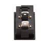 Heschen Interrupteur à bascule rectangulaire noir ON-OFF SPST 2 positions 2 bornes 6A 250VAC / 125VAC UL VDE 5 Pack