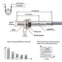 Heschen M5 capteur de proximité inductif interrupteur Type de bouclier LJ5A3-1-Z/AX détecteur 1mm 10-306VDC 150mA NPN normalemen