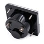 Heschen Panneau simple montée d'électricité au mètre Ampèremètre testeur DH 670 DC 10 A Class 2.0