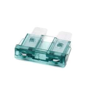 Heschen Lot de 25 fusibles à lame standard ATC-1 pour voiture camion 1 A Vert