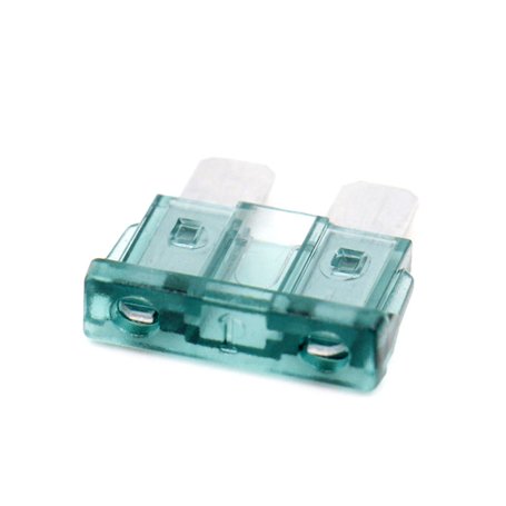 Heschen Lot de 25 fusibles à lame standard ATC-1 pour voiture camion 1 A Vert