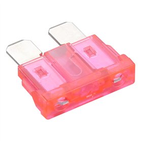 Heschen Lot de 25 fusibles à lame ATC-4 pour voiture ou camion 4A - Rose