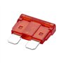 Heschen Lot de 50 fusibles à lame standard ATC-10 pour voiture et camion Rouge 10 A