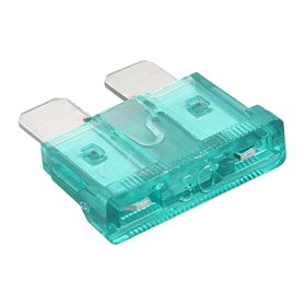 Heschen Lot de 50 fusibles à lame standard ATC-30 assortis pour voiture camion 30 A émeraude