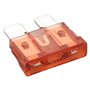 Heschen Lot de 50 fusibles à lame standard ATC-40 pour voiture camion 40 A Ambre