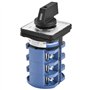Heschen Commutateur de changement de came rotatif universel, SZW26-63/D303.3, 660V 63A, ON-OFF-ON 3 positions, 3 phases 12 borne