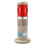 Heschen Signal lumineux de tour 12 V DC industriel Buzzer LED rouge alarme d'avertissement lumière continue