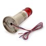 Heschen Signal lumineux de tour 12 V DC industriel Buzzer LED rouge alarme d'avertissement lumière continue