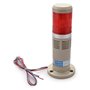 Heschen Signal lumineux de tour 12 V DC industriel Buzzer LED rouge alarme d'avertissement lumière continue