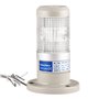 Heschen Ampoule LED Avertissement Lumière Tour Signal Lumière 220V AC Blanc 2 Fils