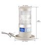 Heschen Ampoule LED Avertissement Lumière Tour Signal Lumière 220V AC Blanc 2 Fils